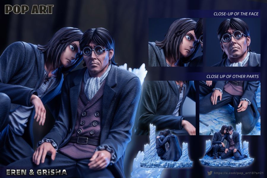 POP.ART工作室 人物篇002-父慈子孝 艾倫&格里沙 