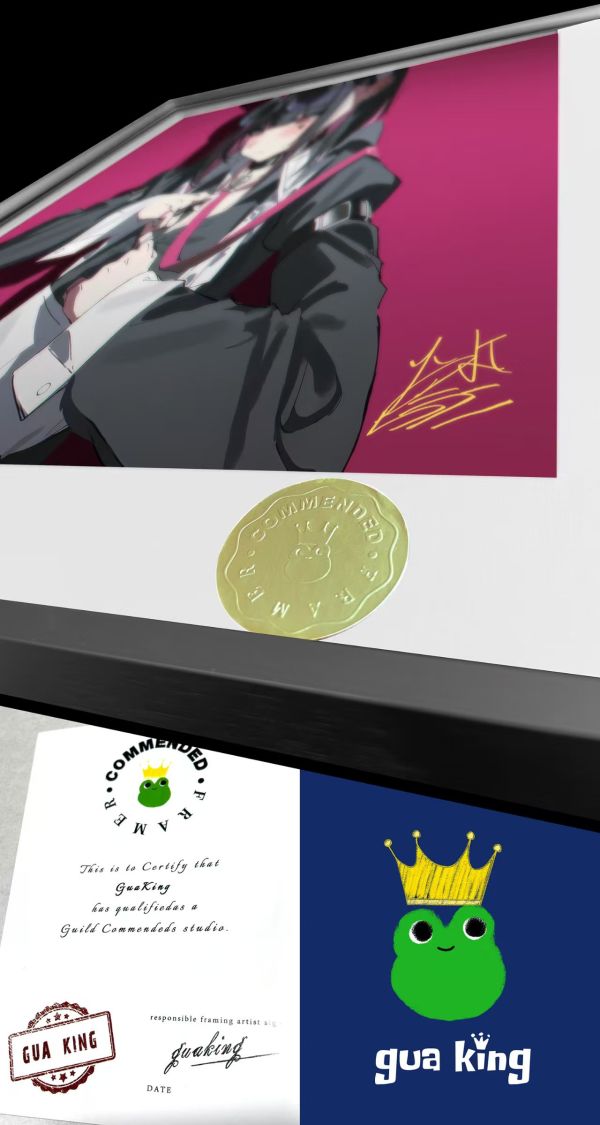 皇呱 《杏山和紗V1》蔚藍檔案值日員周邊裝飾畫 