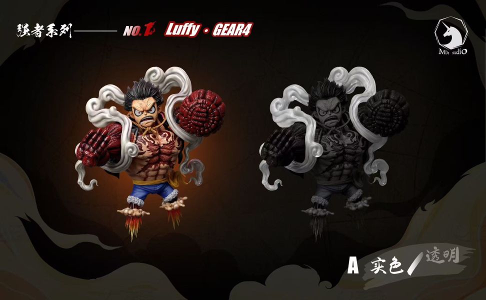 【補款】MDS Studio 強者系列 四皇篇&魯夫全形態 四檔魯夫-彈跳人 