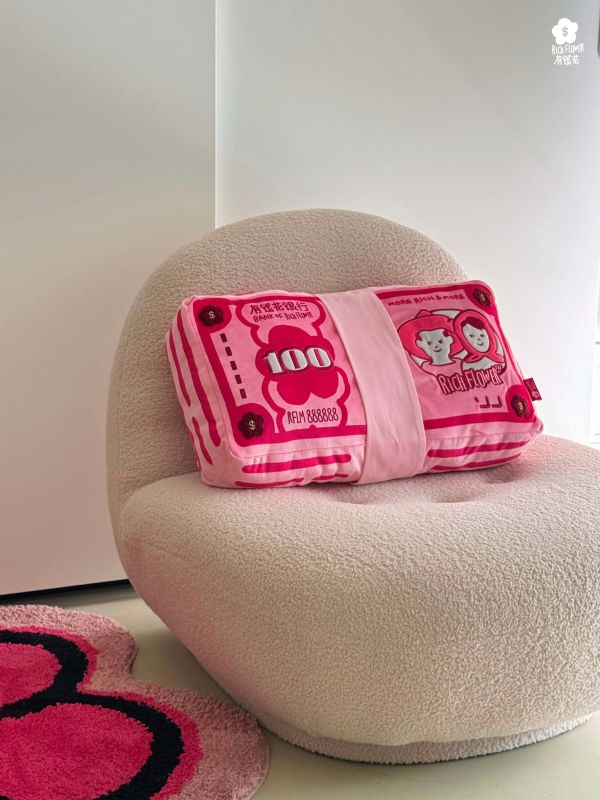 有錢花卡什靠枕 RICH FLOWER CASH CUSHION 