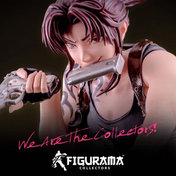 正版授權 石油廠 Figurama 日漫 黑礁 Black Lagoon 萊薇 Revy 
