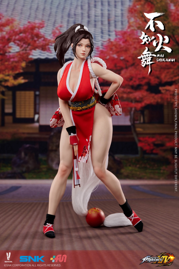 【補款】正版授權 VERYCOOL 1/6 拳皇XIV 不知火舞 可動人偶 