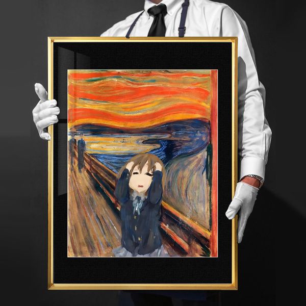 千鳥社 《吶喊 平澤唯》輕音少女呆唯午睡毯地毯裝飾畫 