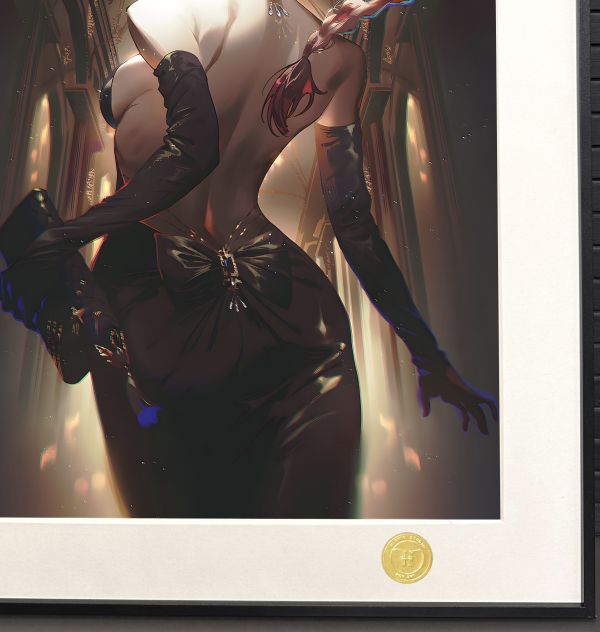 H2工作室《女王瑪奇瑪》電鋸人鏈鋸人支配惡魔裝飾畫 
