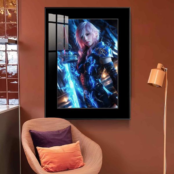 JUZI橘子工作室 最終幻想 埃克萊爾·法隆 裝飾畫 