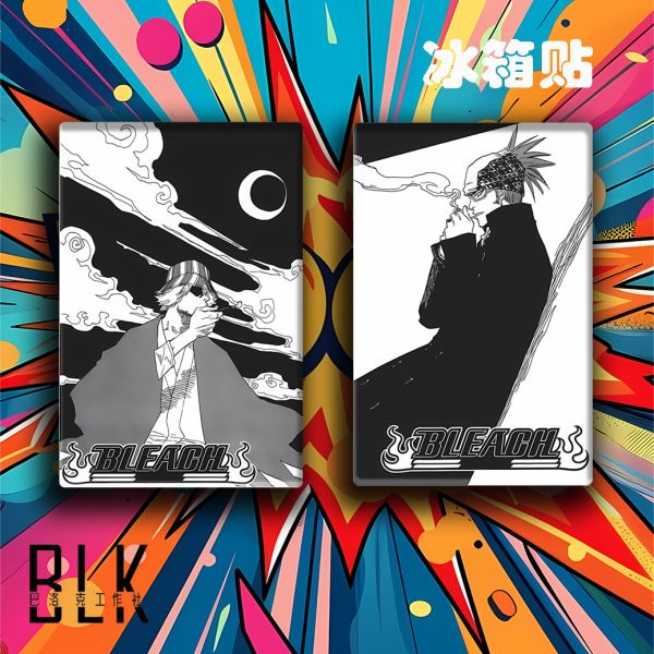 巴洛克 死神現世篇一護露琪亞茶渡織姬裝飾畫/冰箱貼 