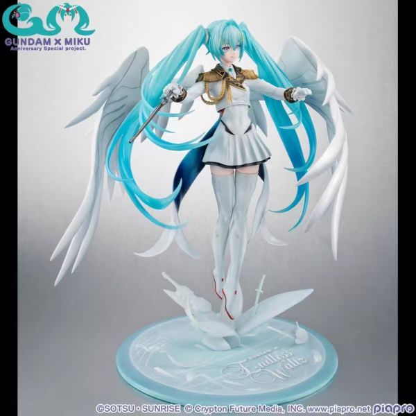 正版授權 MegaHouse MH Lucrea 初音未來 45週年 飛翼零式高達EW 