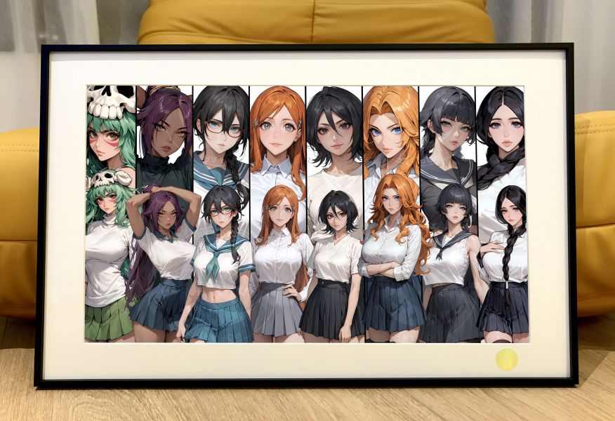 星空《死神女團》BLEACH千年血戰篇裝飾畫 