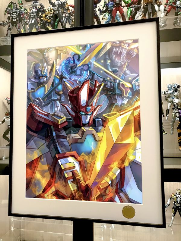 星空《光能使者》魔動王遙大地加斯拉比裝飾畫 