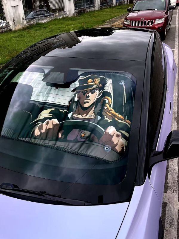 千鳥社 《汽車前擋遮陽-空條承太郎》JOJO的奇妙冒險白金之星 