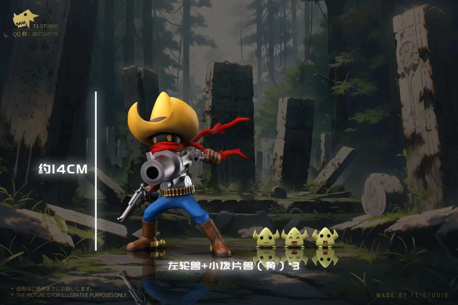 【補款】T1-studio 數碼寶貝02-NPC系列 星星獸&左輪獸&巨星獸 