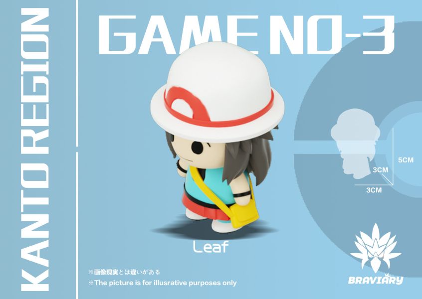 勇鳥工坊 掌機系列第三彈 青綠&葉子 