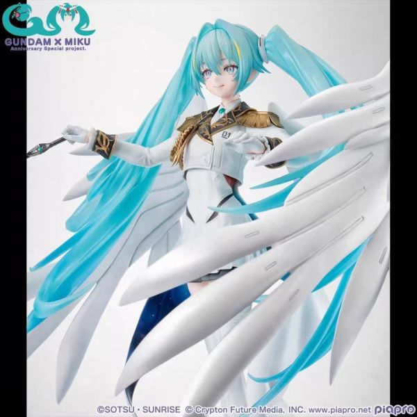 正版授權 MegaHouse MH Lucrea 初音未來 45週年 飛翼零式高達EW 