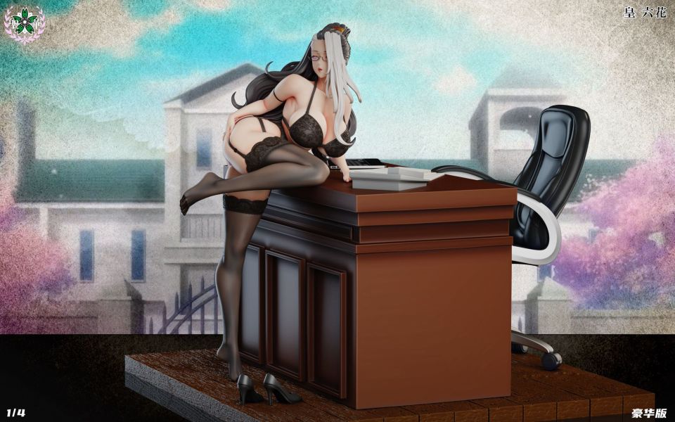 聖華studio 共鳴第一彈 學院長 皇六花 雕像 