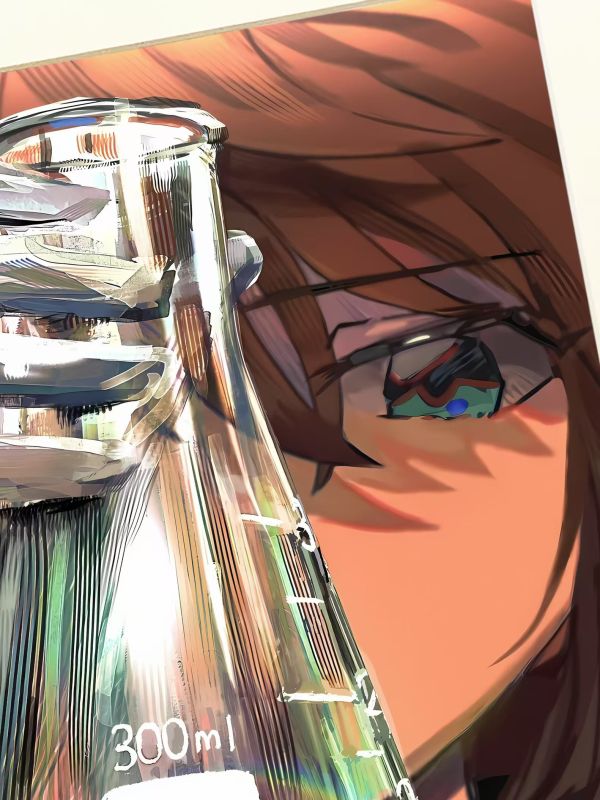 星空 《實驗室柯哀》名偵探柯南灰原哀裝飾畫 