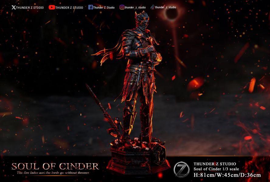 THUNDER Z STUDIO 薪王 臻藏雕像 