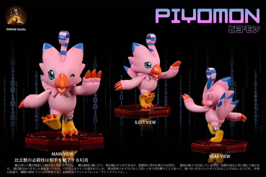 【補款】迷漫MIMAN Studio 主角團數碼世界圖鑑人物共鳴第四彈 素娜&比丘獸 