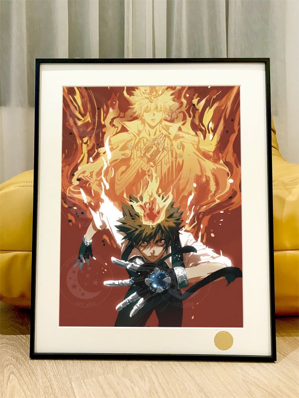星空《澤田綱吉》家庭教師HITMAN REBORN!裝飾畫 