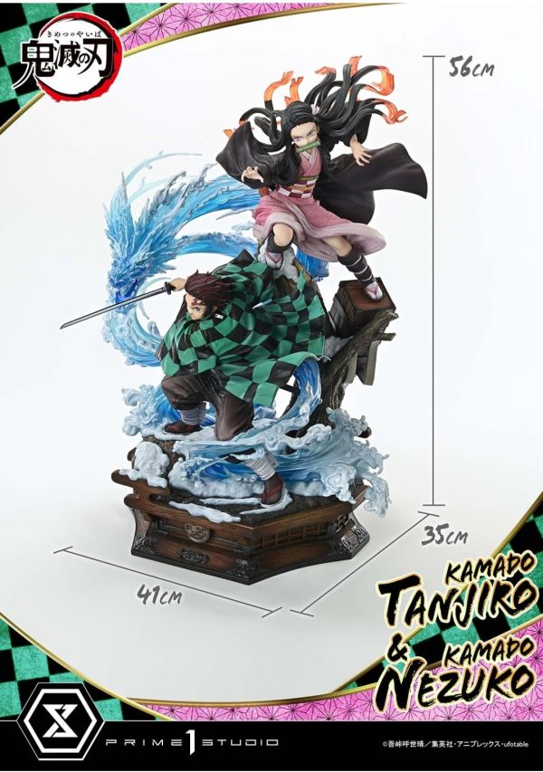 正版授權 Prime 1 Statue 1/6 鬼滅之刃 竈門炭治郎&竈門禰豆子 