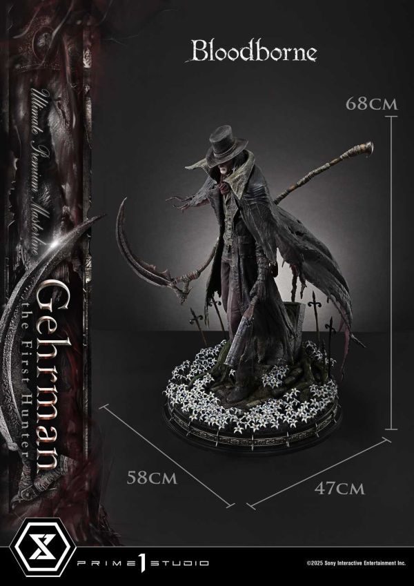 正版授權 Prime 1 Statue 1/4 Bloodborne血源詛咒 傑爾曼 
