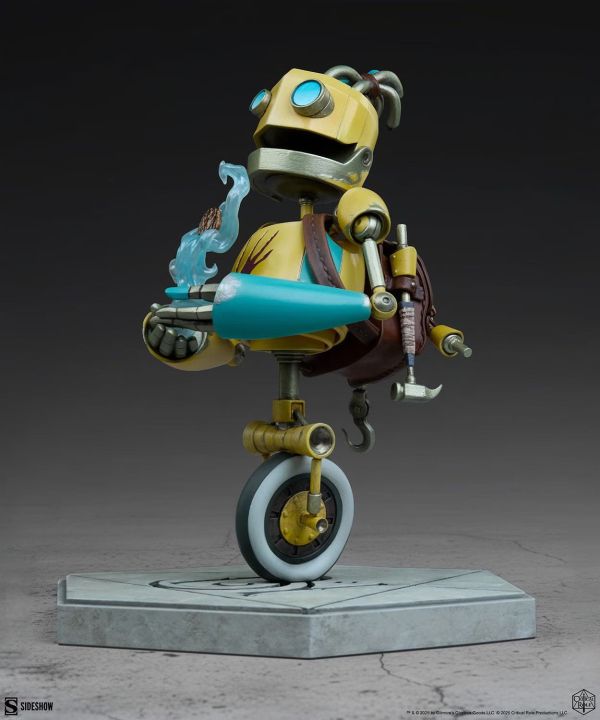 正版授權 Sideshow 21cm Fresh Cut Grass 機械人青草 