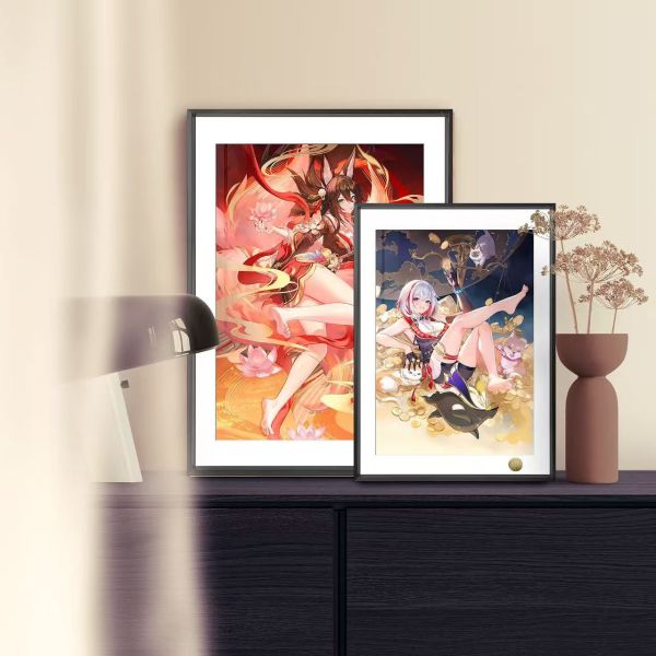 皇呱工作室 《崩壞星穹鐵道新年單人》託帕停雲新年裝飾畫 