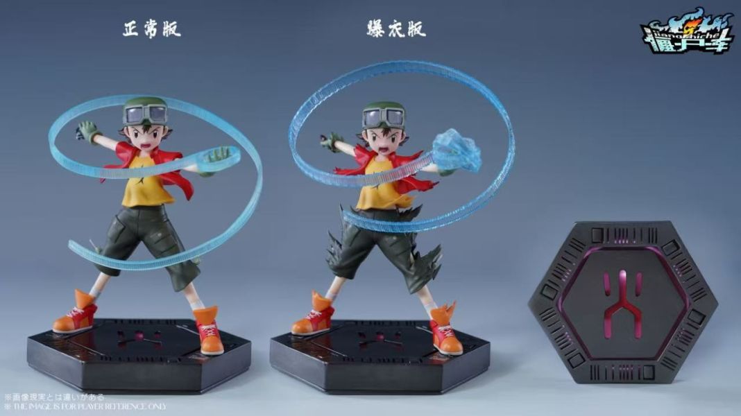 【工作室現貨】殭屍車工作室 私域定製 數碼寶貝04 無限地帶 主角團小人 