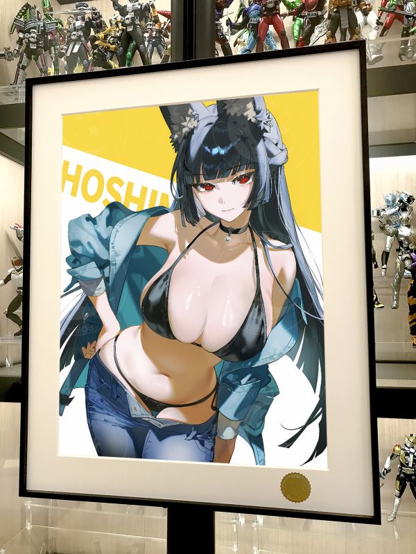星空《星見雅》絕區零Hoshimi Miyabi裝飾畫 