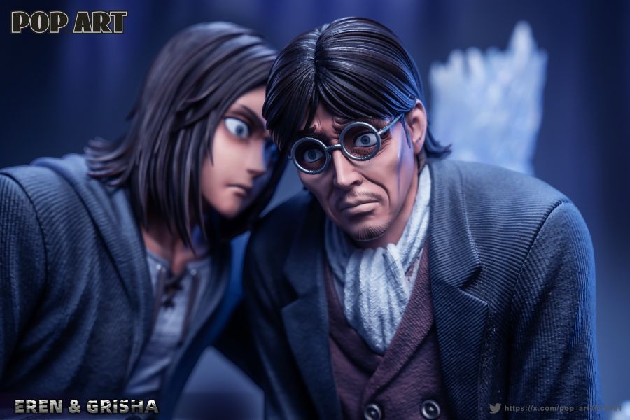 POP.ART工作室 人物篇002-父慈子孝 艾倫&格里沙 