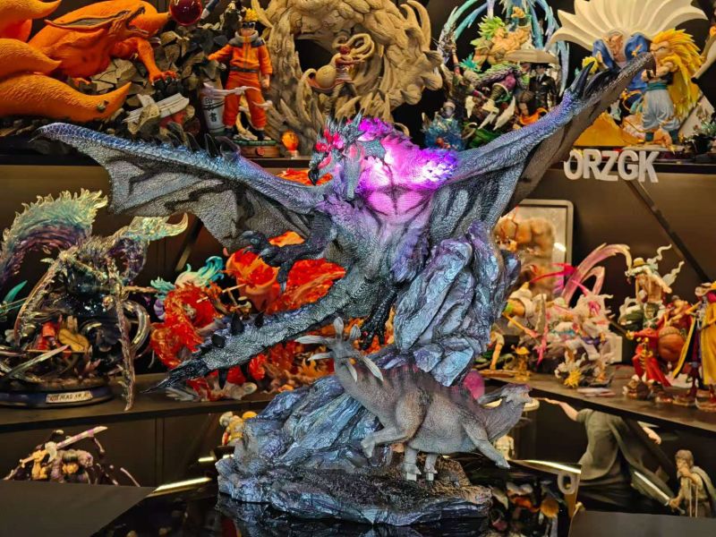 DragonFrontierStudio 怪物獵人雄火龍大尺寸版 