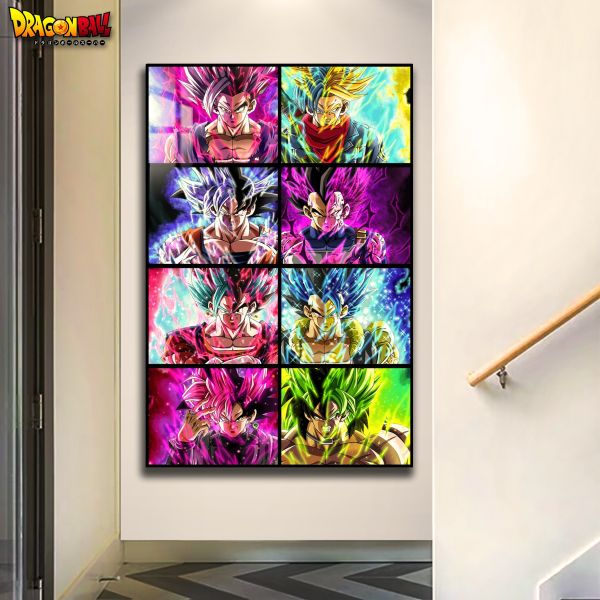 阿喵畫社 龍珠八宮格燈帶畫 