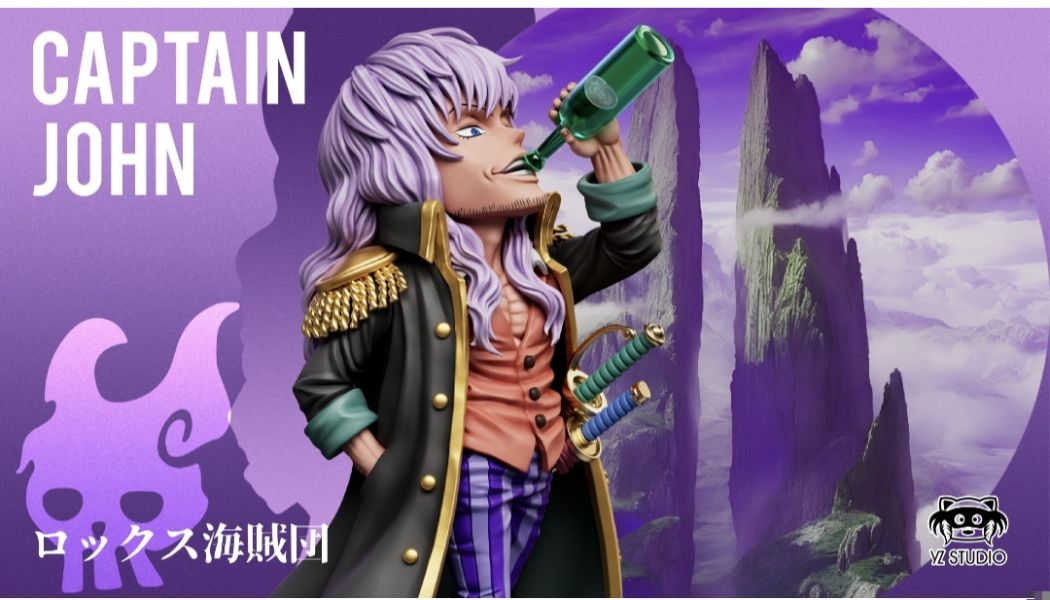 YZ 神之谷大戰第10彈 洛克斯海賊團 約翰船長 