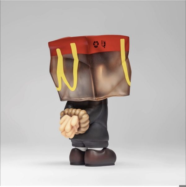 正版授權 Fools Paradise 愚者樂園 26cm 紙袋殺手 專業劫持 薯條快餐 