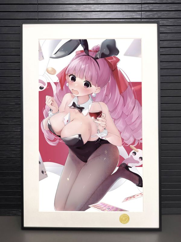 H2工作室 《兔女郎佩羅娜》海賊王幽靈公主裝飾畫 