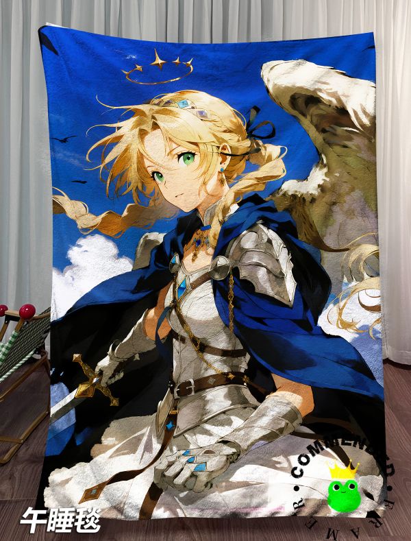 皇呱《吾王美如畫》Fate聖盃之戰Saber阿爾託莉雅裝飾畫 