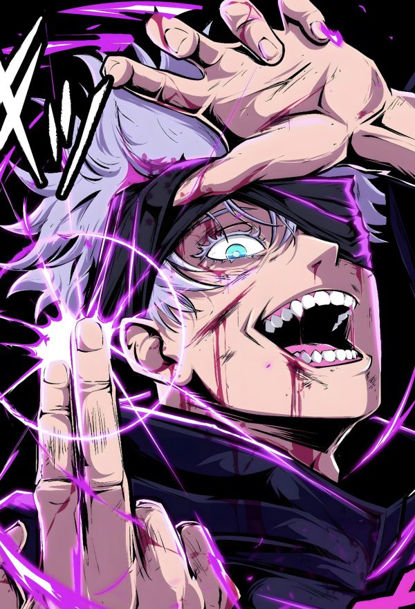 H2工作室 《咒術師五條悟》咒術回戰裝飾畫 