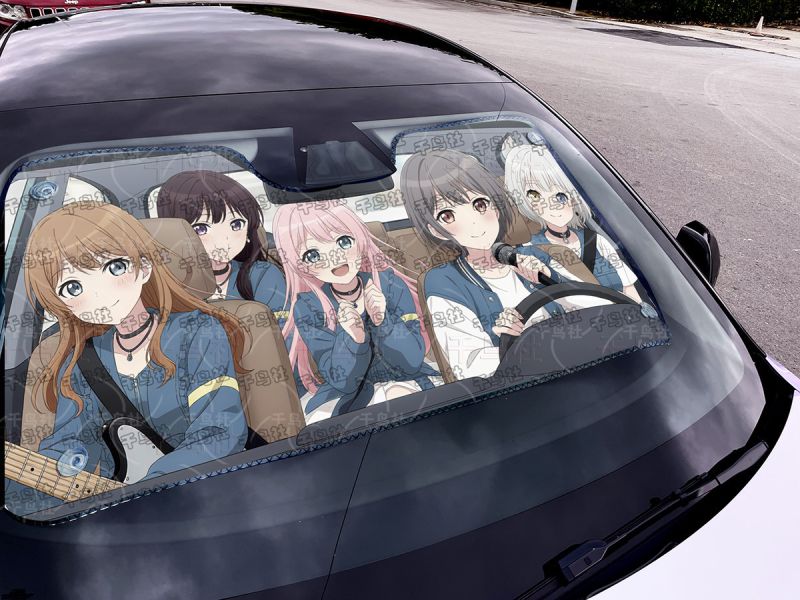 千鳥社《汽車前擋遮陽-MyGO!!!!!全員》BanG Dream! 