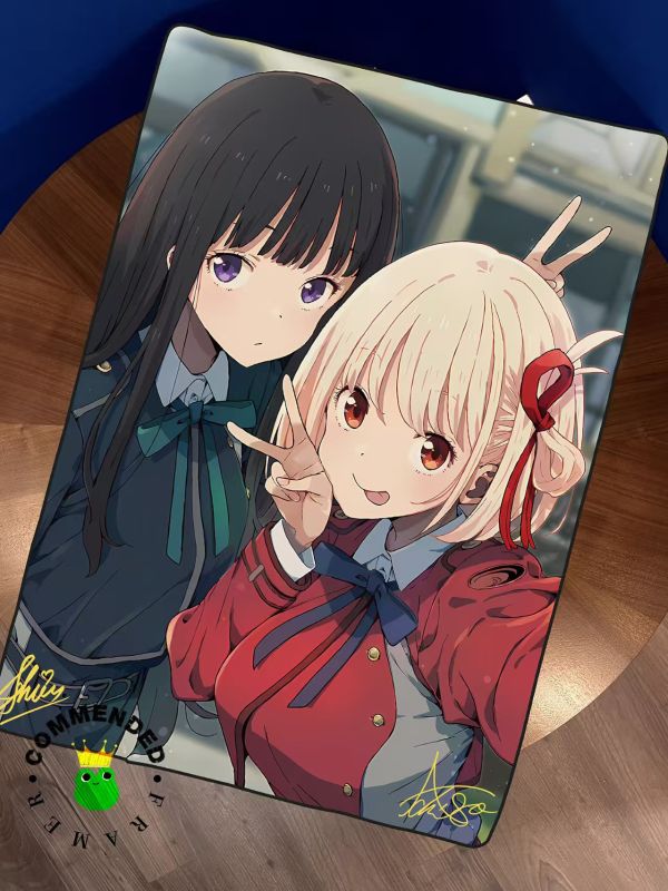 皇呱 《特工少女 LYCORIS》莉可麗絲錦木千束井之上瀧奈裝飾畫 