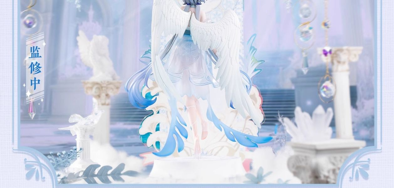 正版授權 擎蒼 Vsinger 洛天依 雪天使 等比例 