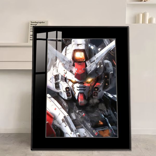 JUZI橘子工作室 遺失的曙光 戰損高達裝飾畫 