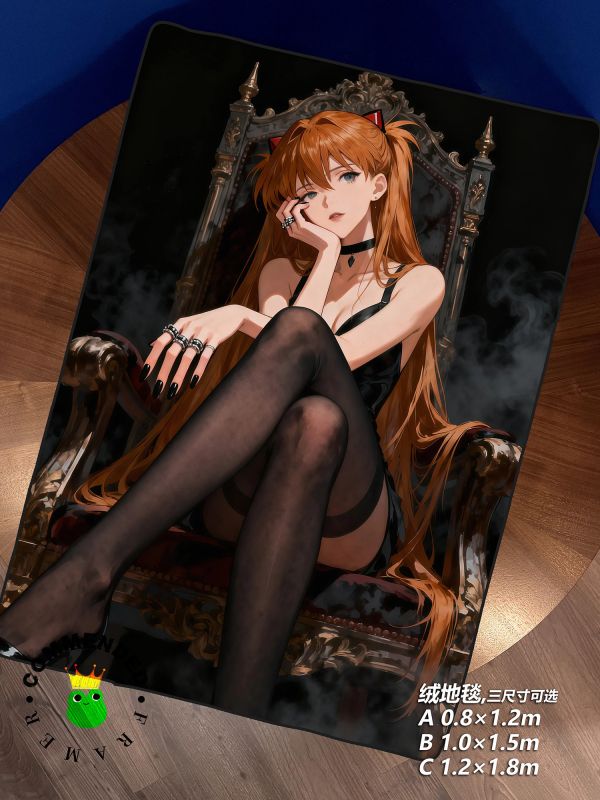 皇呱《御姐明日香》新世紀福音戰士第二適格者裝飾畫 