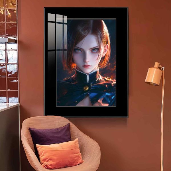 JUZI橘子工作室 半身像釘崎野薔薇 裝飾畫 