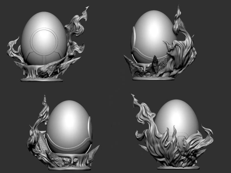 【補款-已二次通知 請盡速補款】咕咕 Studio 神獸系列第一彈 豐緣三神-海陸空（帶燈） 