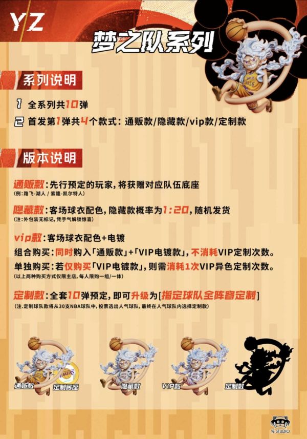 YZ 夢之隊第一彈 湖人尼卡魯夫 