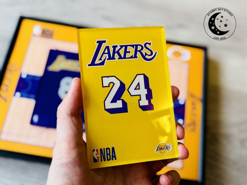 星空工作室 《科比冰箱貼磁吸創意畫》黑曼巴kobe科比布萊恩特洛杉磯湖人 