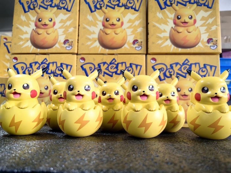 【現貨】Hit Face砸臉工作室 孵化皮卡丘（帶輕微不倒翁效果） 