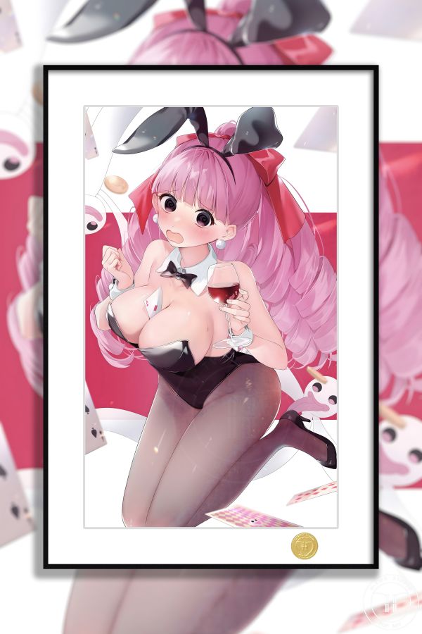 H2工作室 《兔女郎佩羅娜》海賊王幽靈公主裝飾畫 