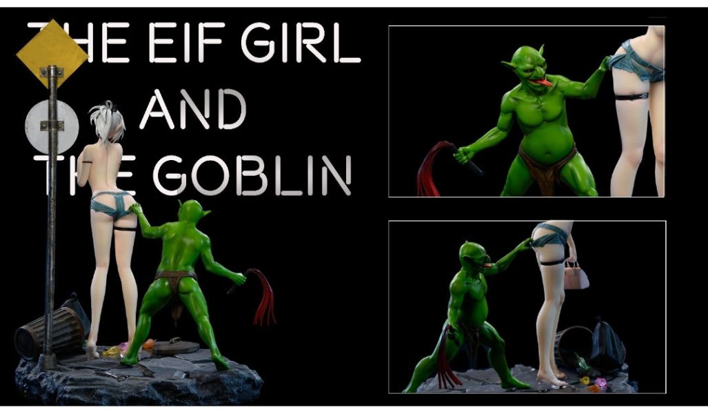 UP×ZZ族長工作室 毒奶粉精靈女孩和哥布林 