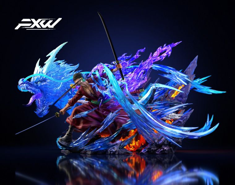 【補款】FXW工作室 劇場版Z 索隆-青龍印流水 雙比例 