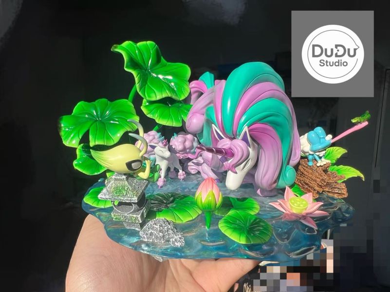 DUDU工作室 生態系列第一彈 烈焰馬生態場景 